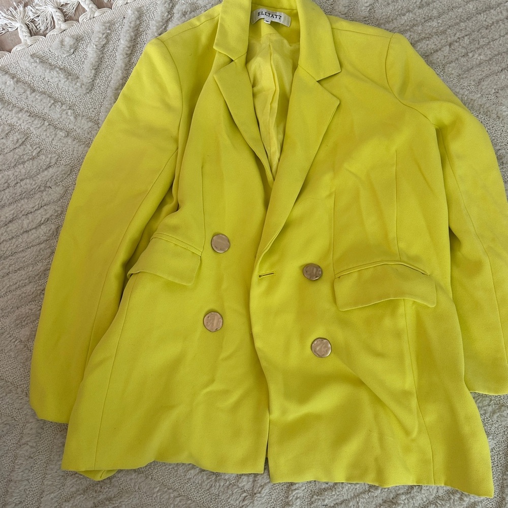Elliatt Lemon Blazer